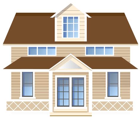 transparent house clipart.